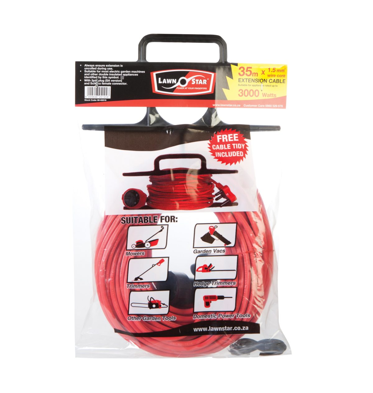 Lawn Star 35 m × 1.5 mm² Extension Cord Set