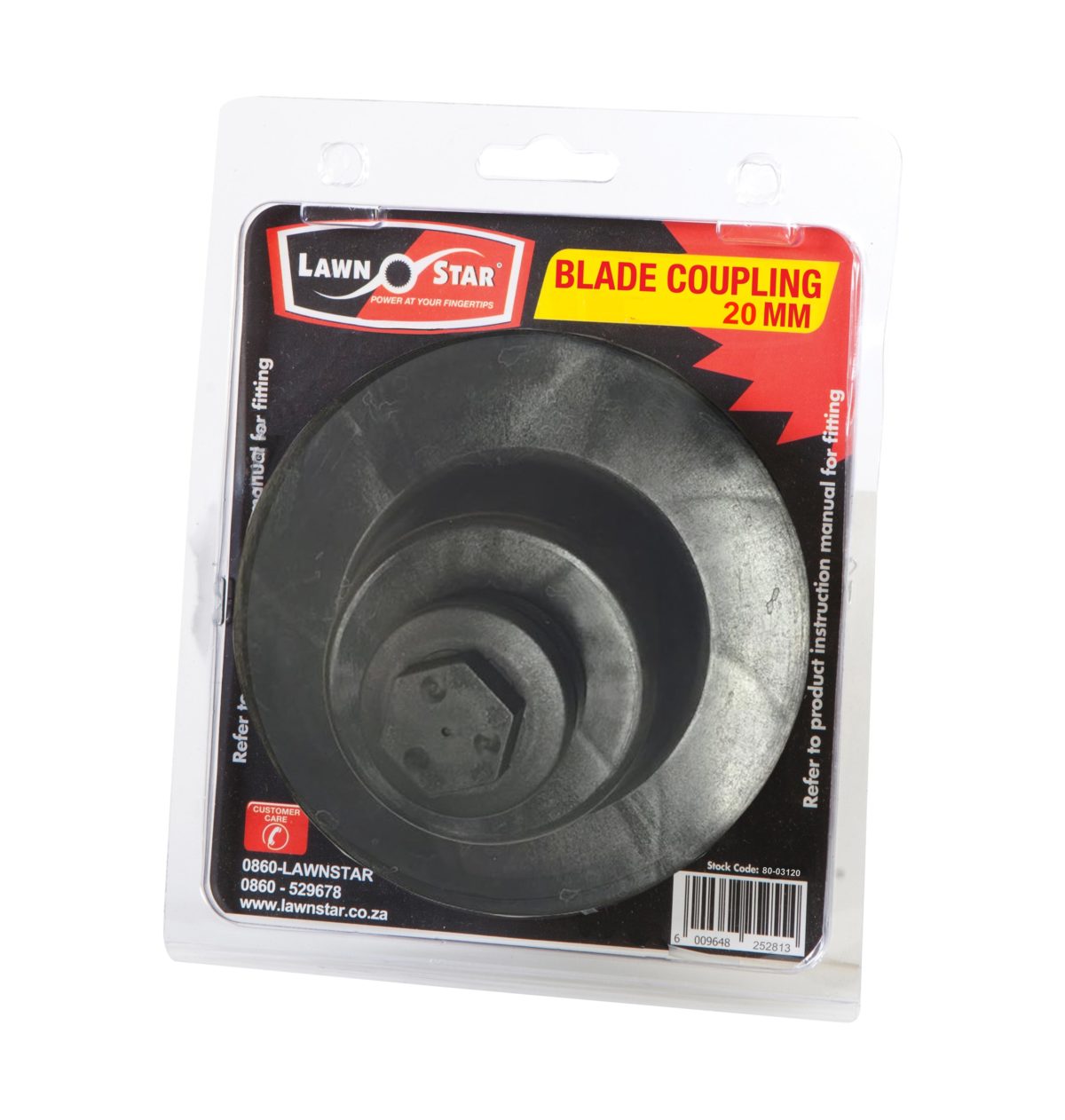 Lawn Star Blade Coupling Assembly 20 mm